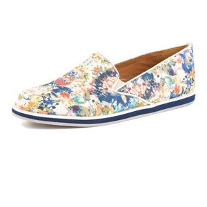 Rebecca Minkoff Women’s Sable Canvas Floral Slip Ons.